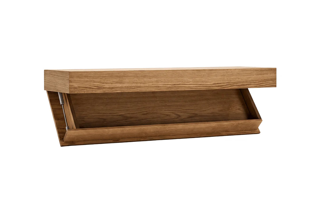 Luxury Floating Wall Shelf with Secret Compartment | 10inch