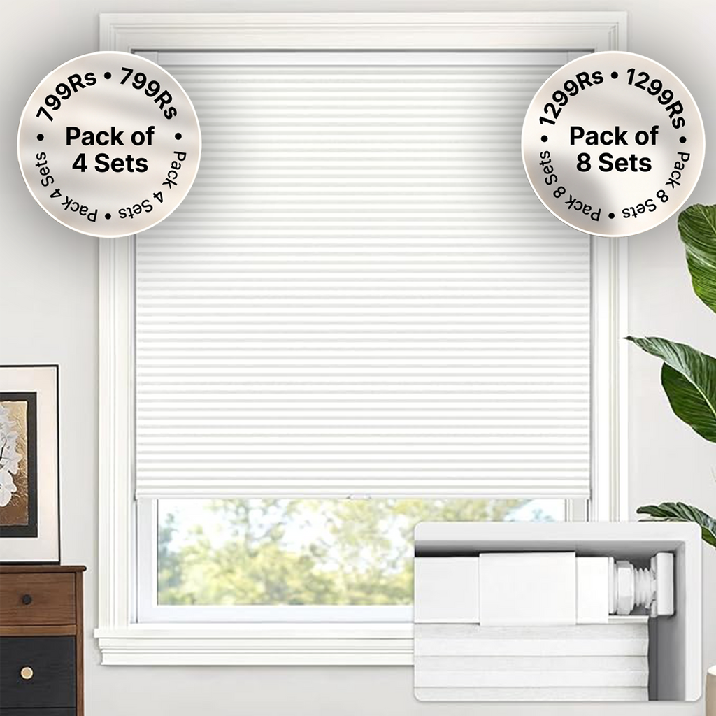 LazBlinds No Drill Cordless Cellular Shades