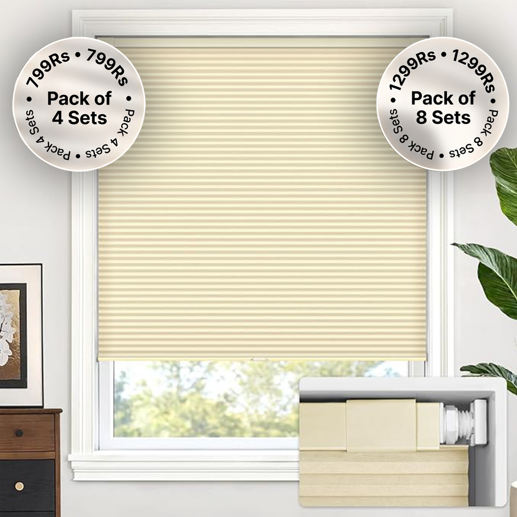 LazBlinds No Drill Cordless Cellular Shades