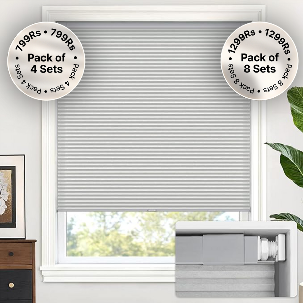 LazBlinds No Drill Cordless Cellular Shades