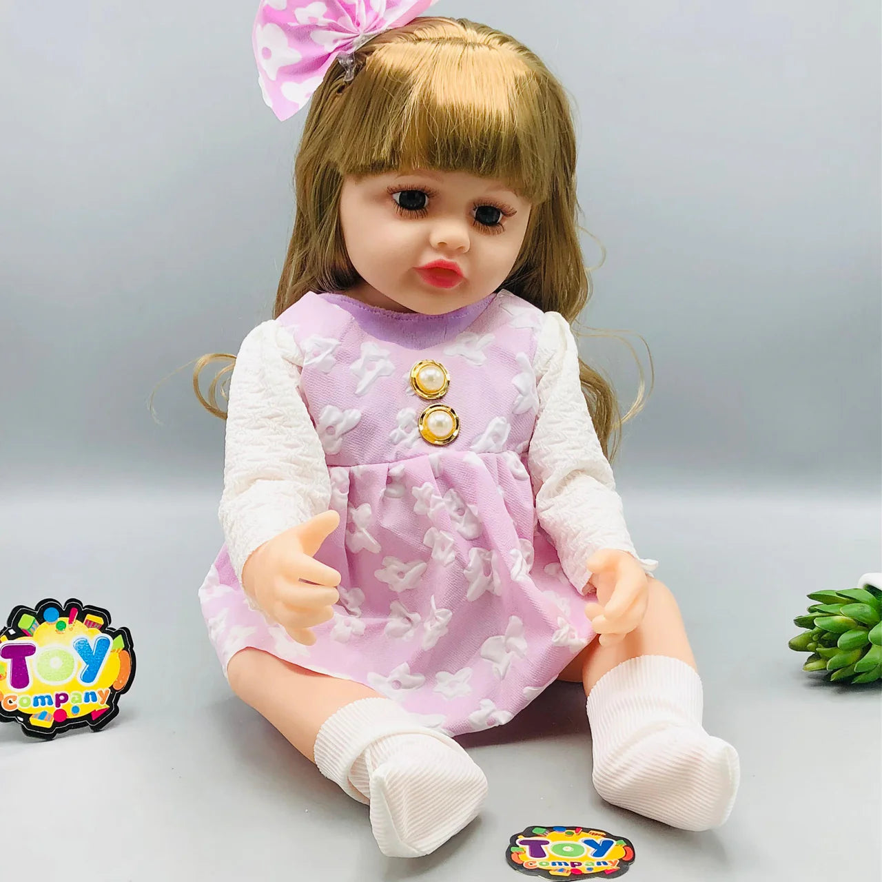 Realistic Face Movement Girl Doll