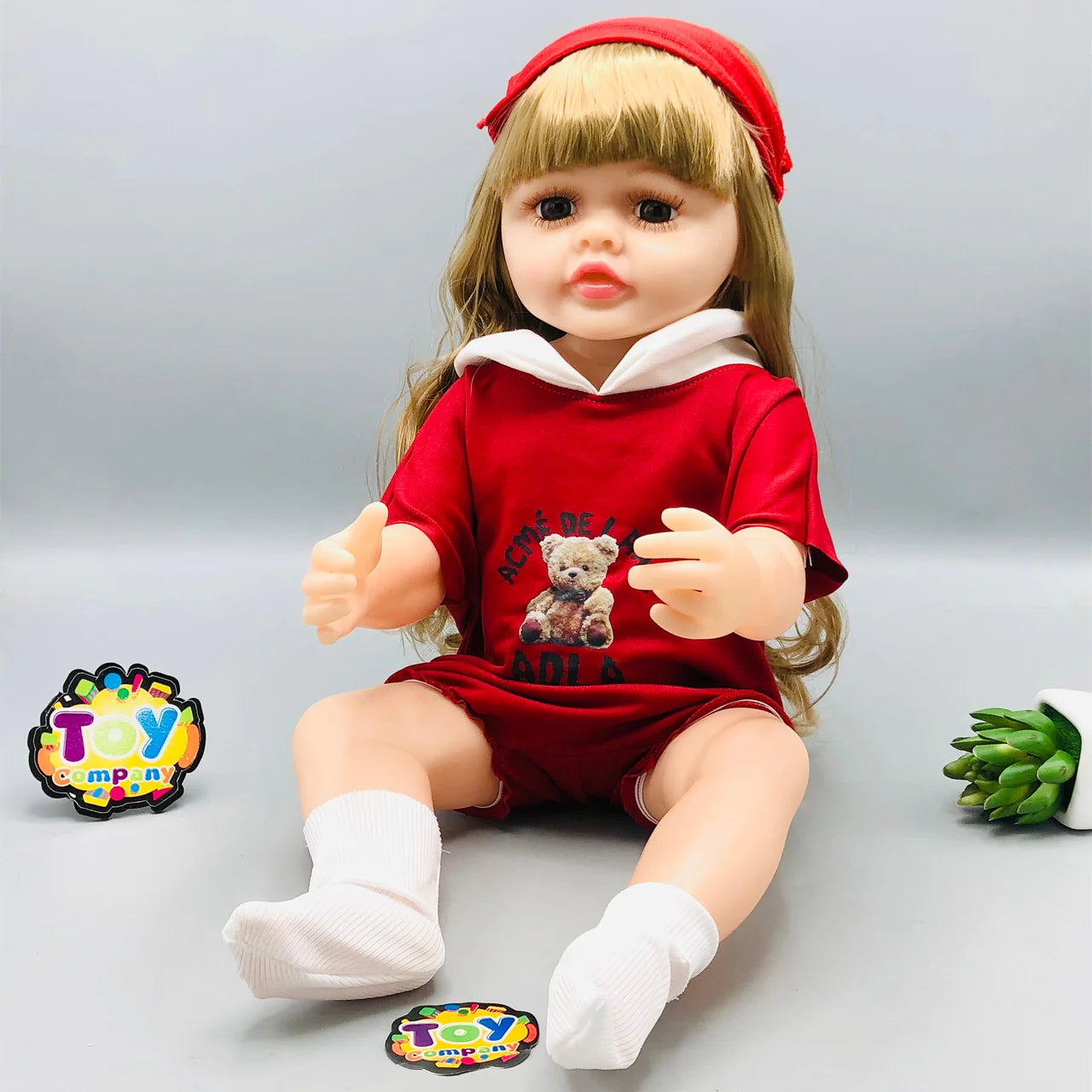Realistic Face Movement Girl Doll