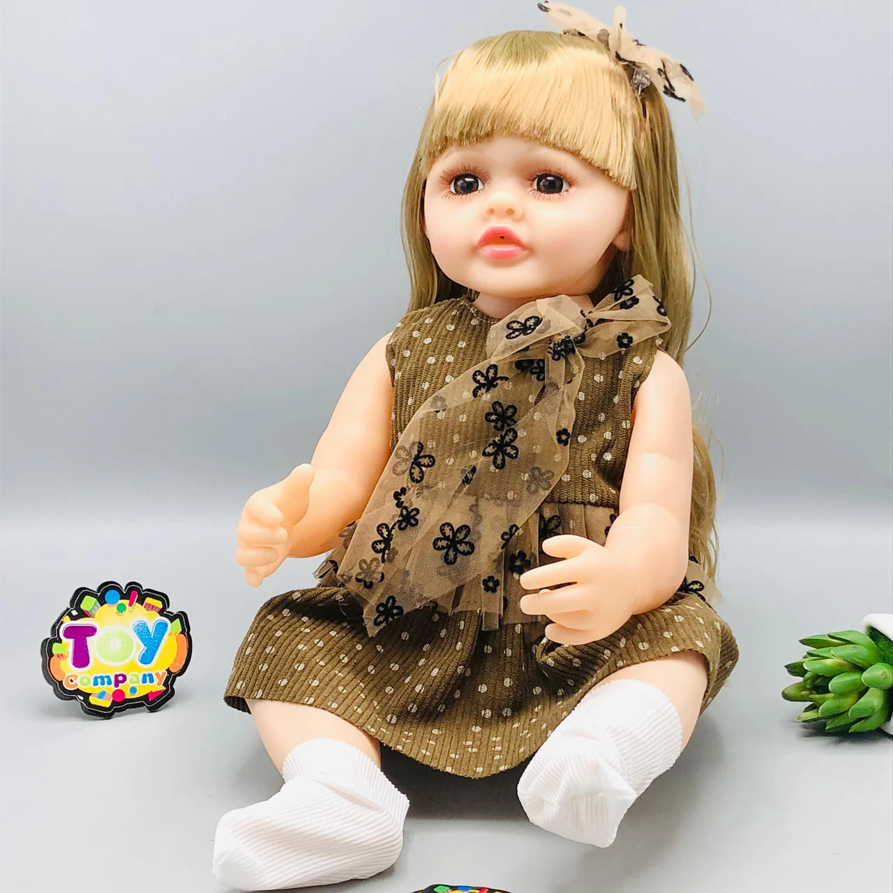 Realistic Face Movement Girl Doll
