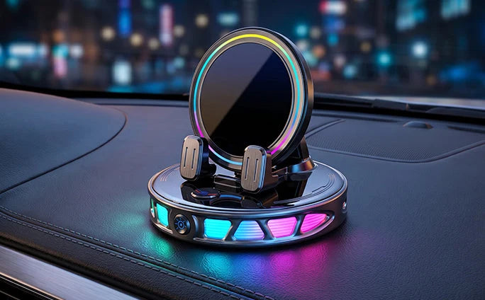 Smart Automatic Car Phone Holder | With RGB Holder