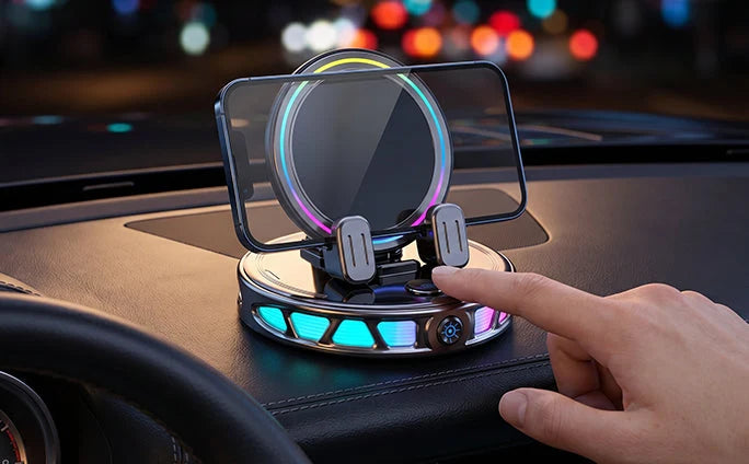 Smart Automatic Car Phone Holder | With RGB Holder
