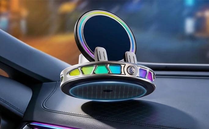 Smart Automatic Car Phone Holder | With RGB Holder