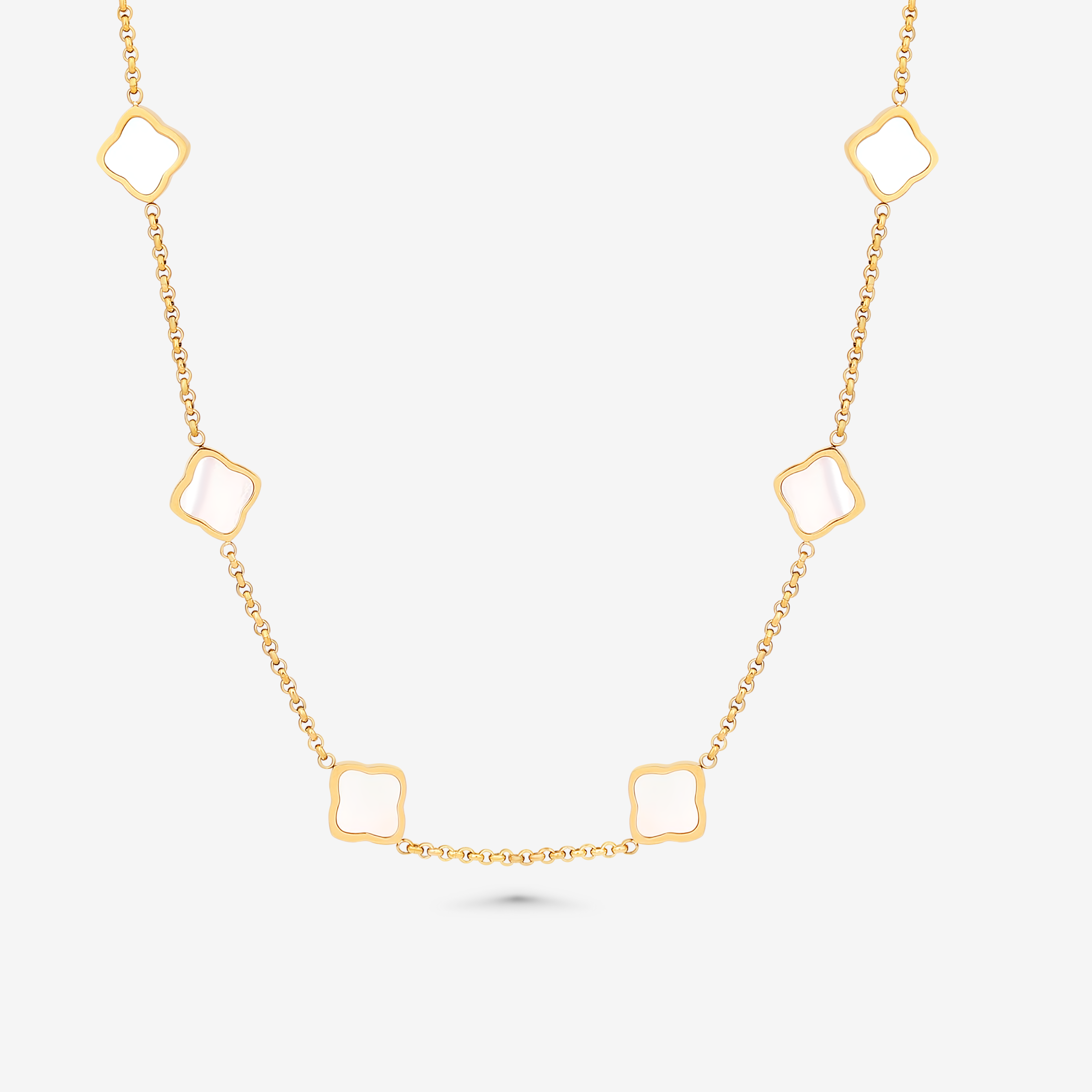 Celine Ten Clover Necklace