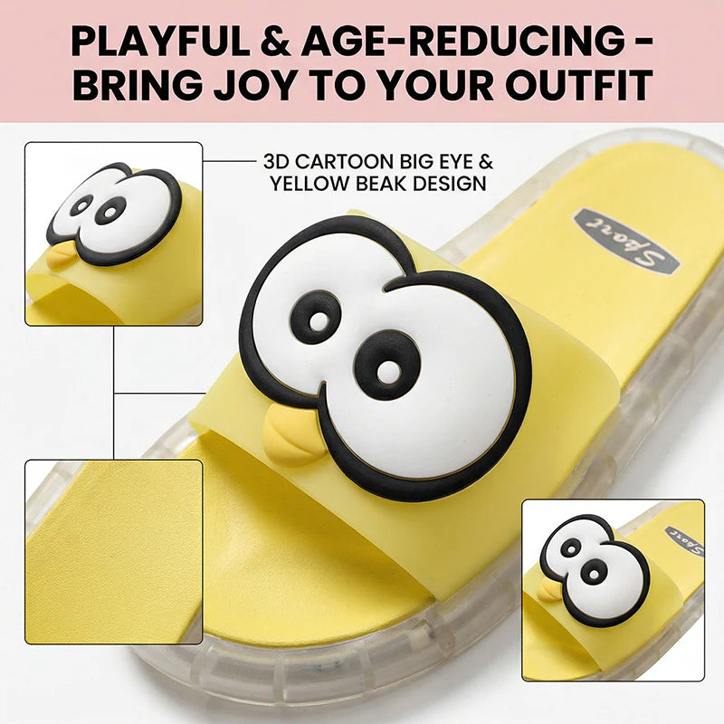 LED Light-Up Slippers Soft Comfortable Cute & Eye-catching