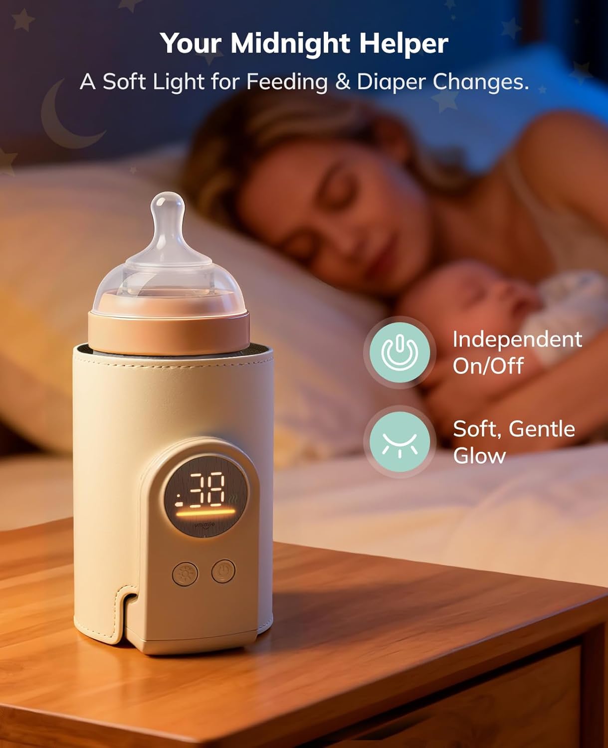 Portable Bottle Warmer for Travel | Safe & Easy To Clean