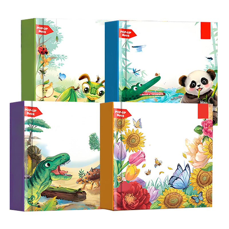 Animal Themed Pop-Up Educational Books
