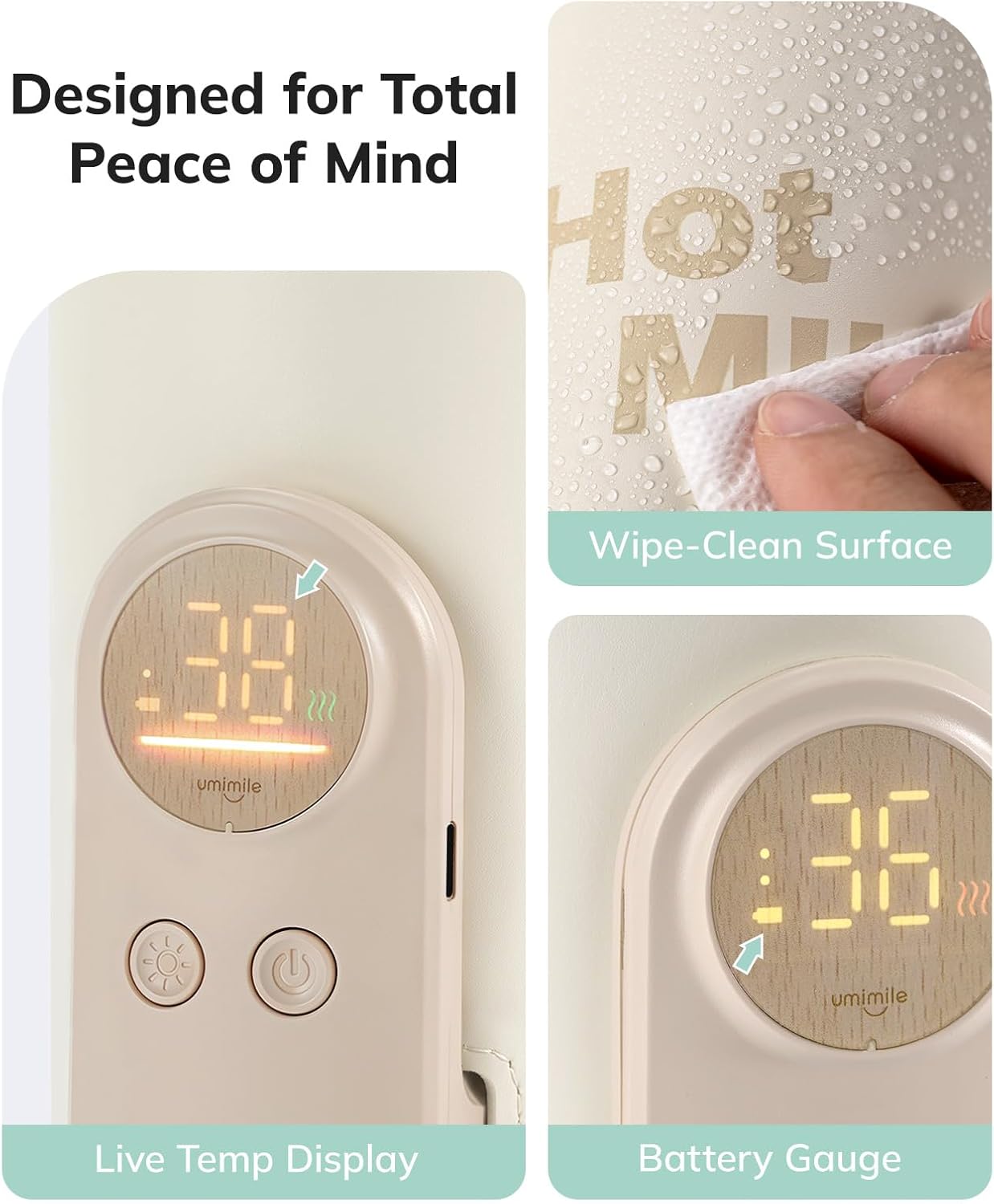 Portable Bottle Warmer for Travel | Safe & Easy To Clean
