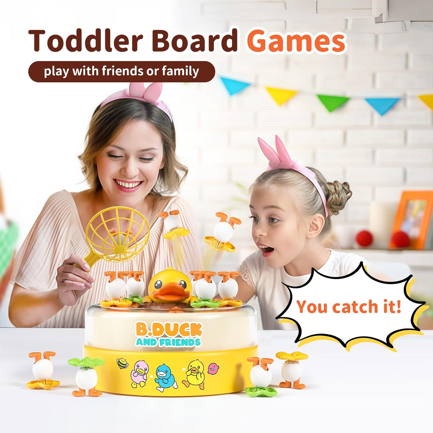 Duck Bounce Game For Kids | Montessori Motor Skill Development Toy