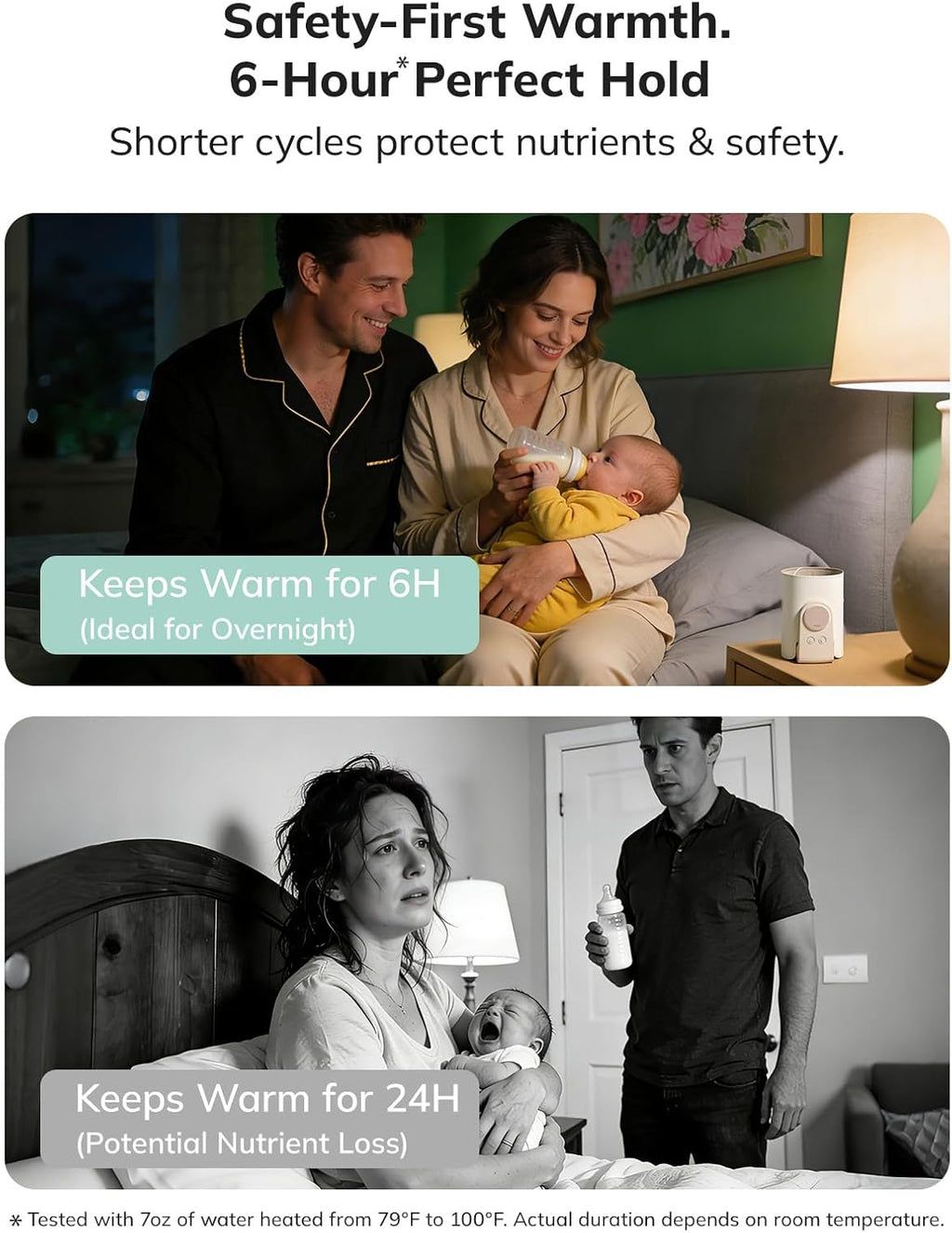 Portable Bottle Warmer for Travel | Safe & Easy To Clean