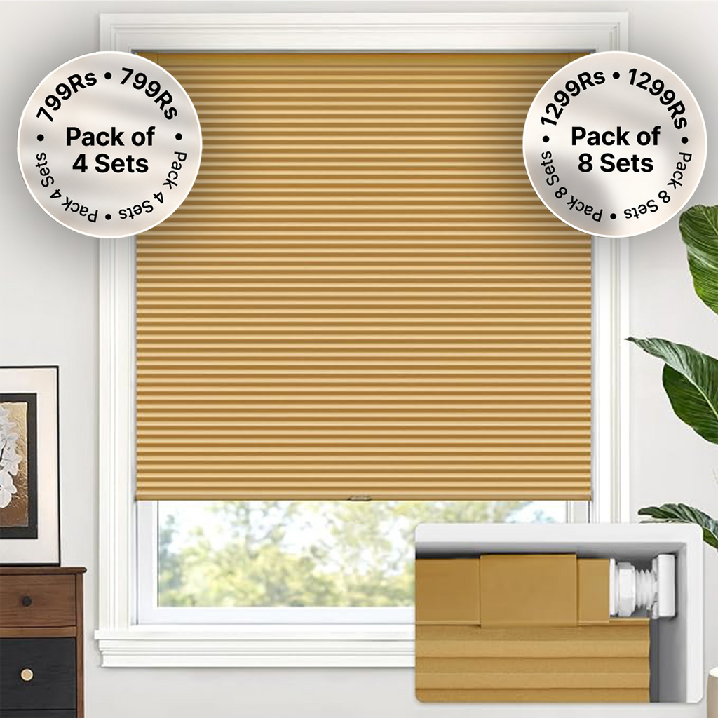 LazBlinds No Drill Cordless Cellular Shades
