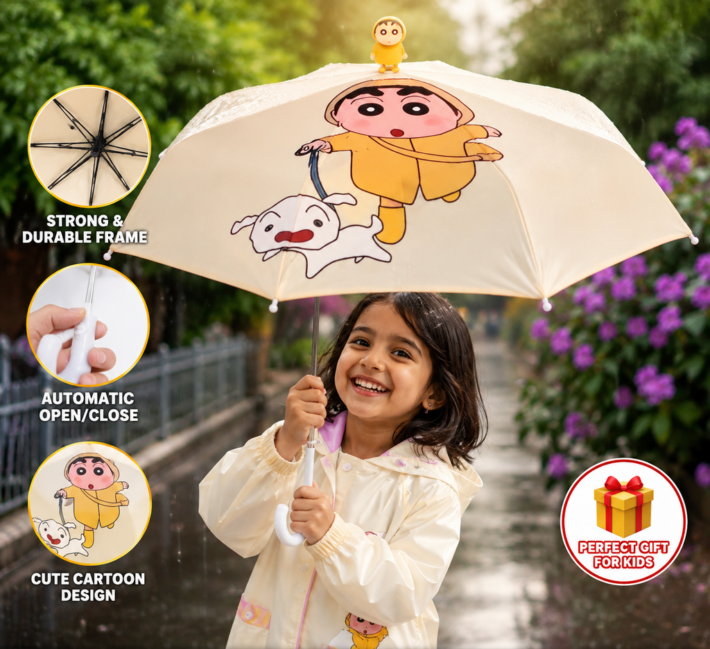 Shin-chan Automatic Umbrella | Buy 1 Get 1 FREE