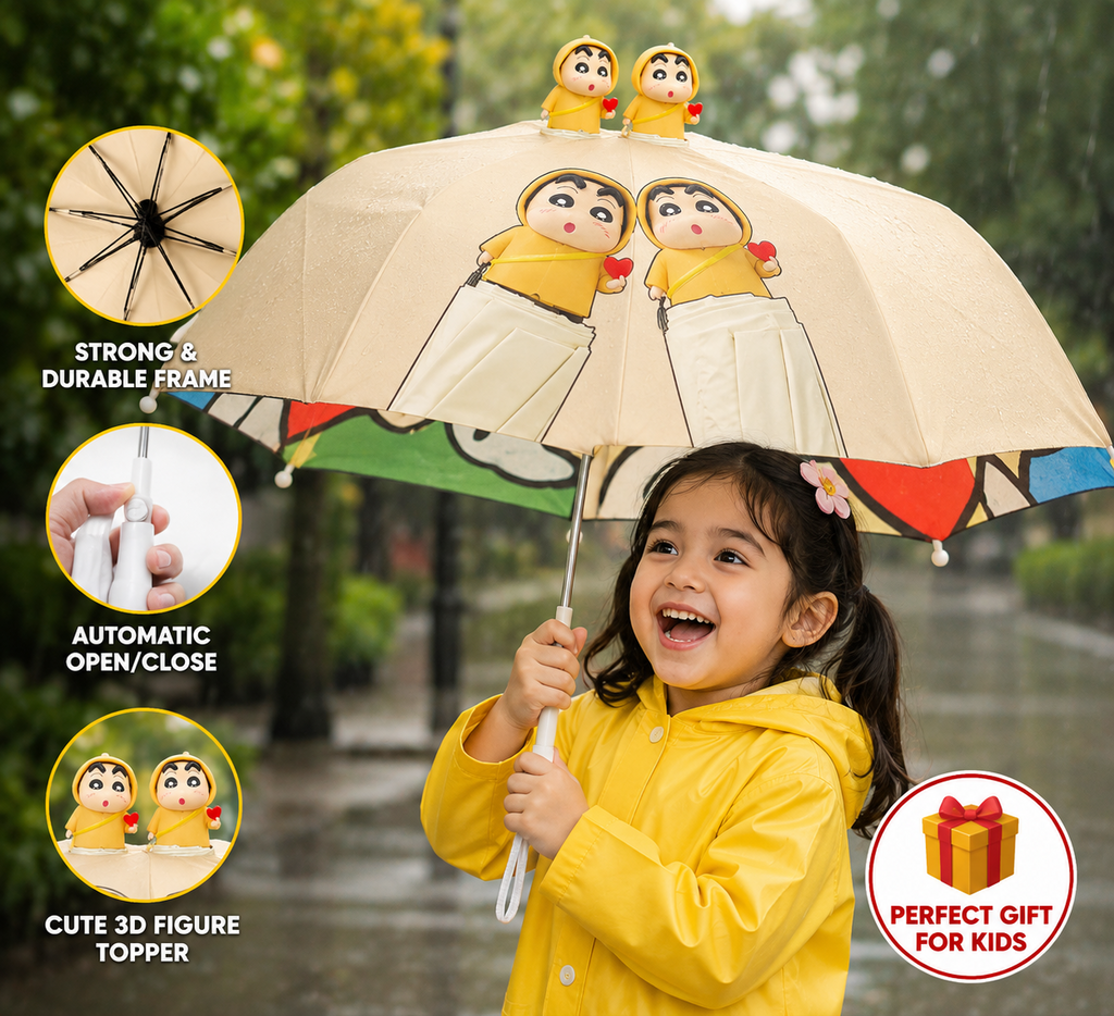 Shin-chan Automatic Umbrella | Buy 1 Get 1 FREE