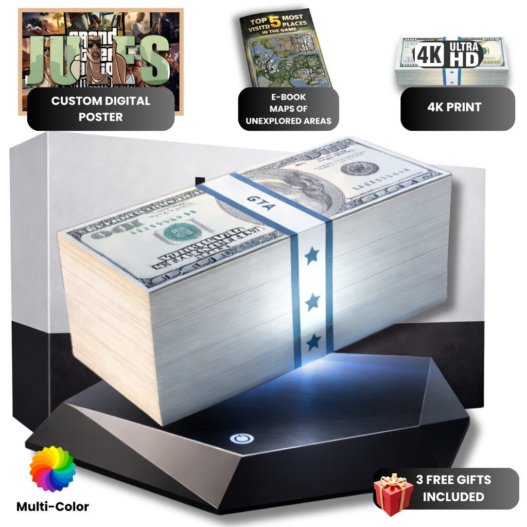 Floating GTA Light Lamp - With 3 Colors