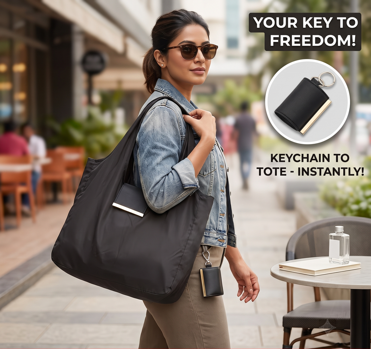Expandable Keychain Tote Bag | Buy 1 Get 1 FREE