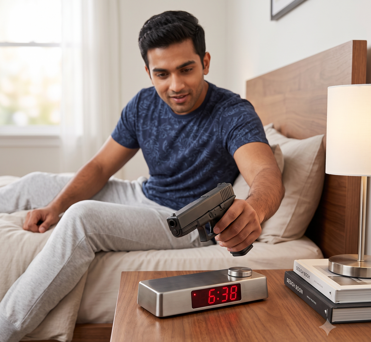 Shot Clock Alarm Clock
