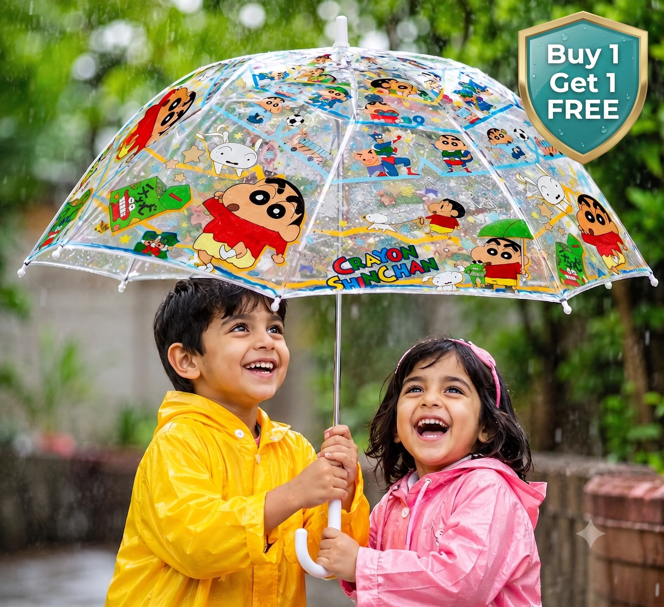 Shin-chan Automatic Umbrella | Buy 1 Get 1 FREE