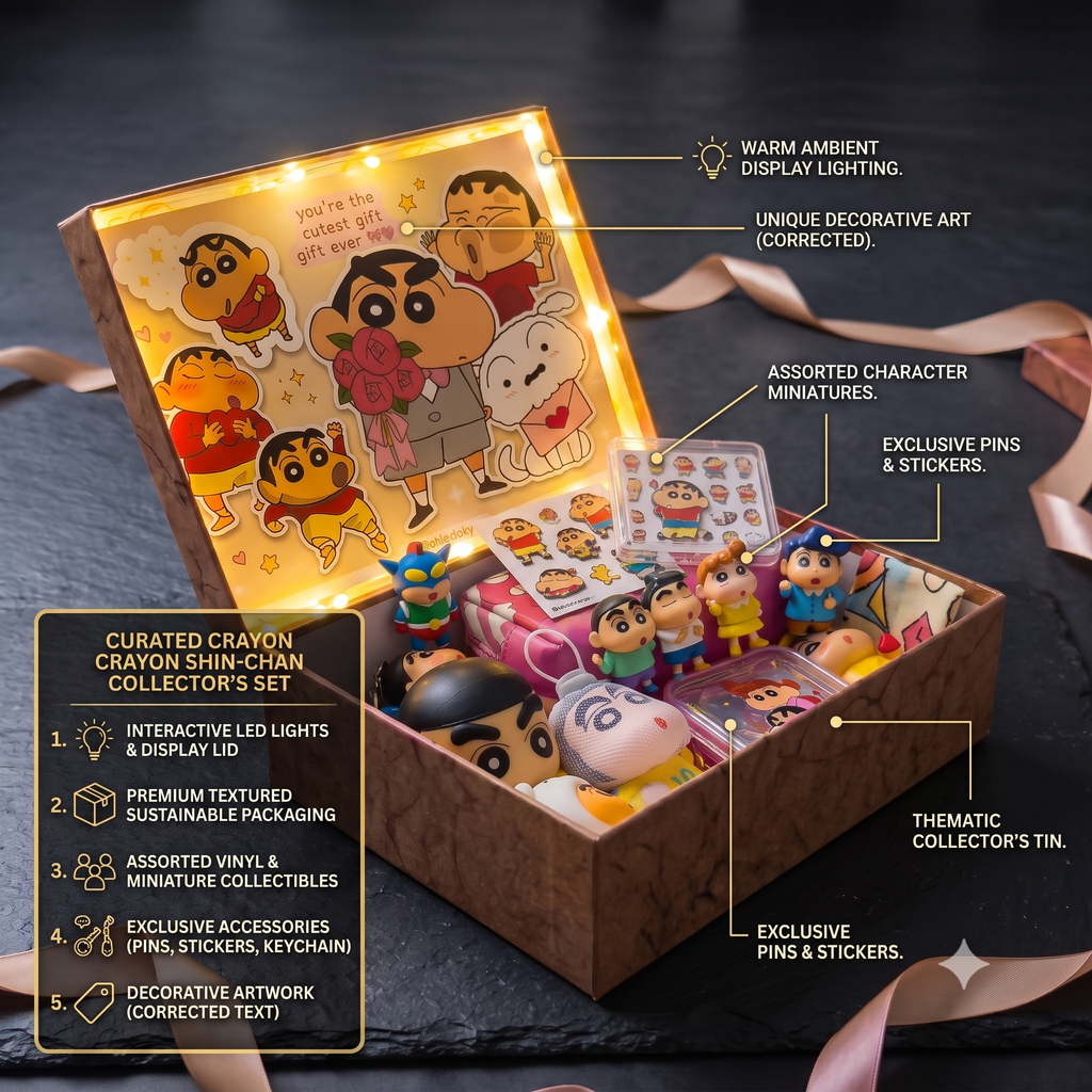 Shinchan Gift Hamper | With LED Display