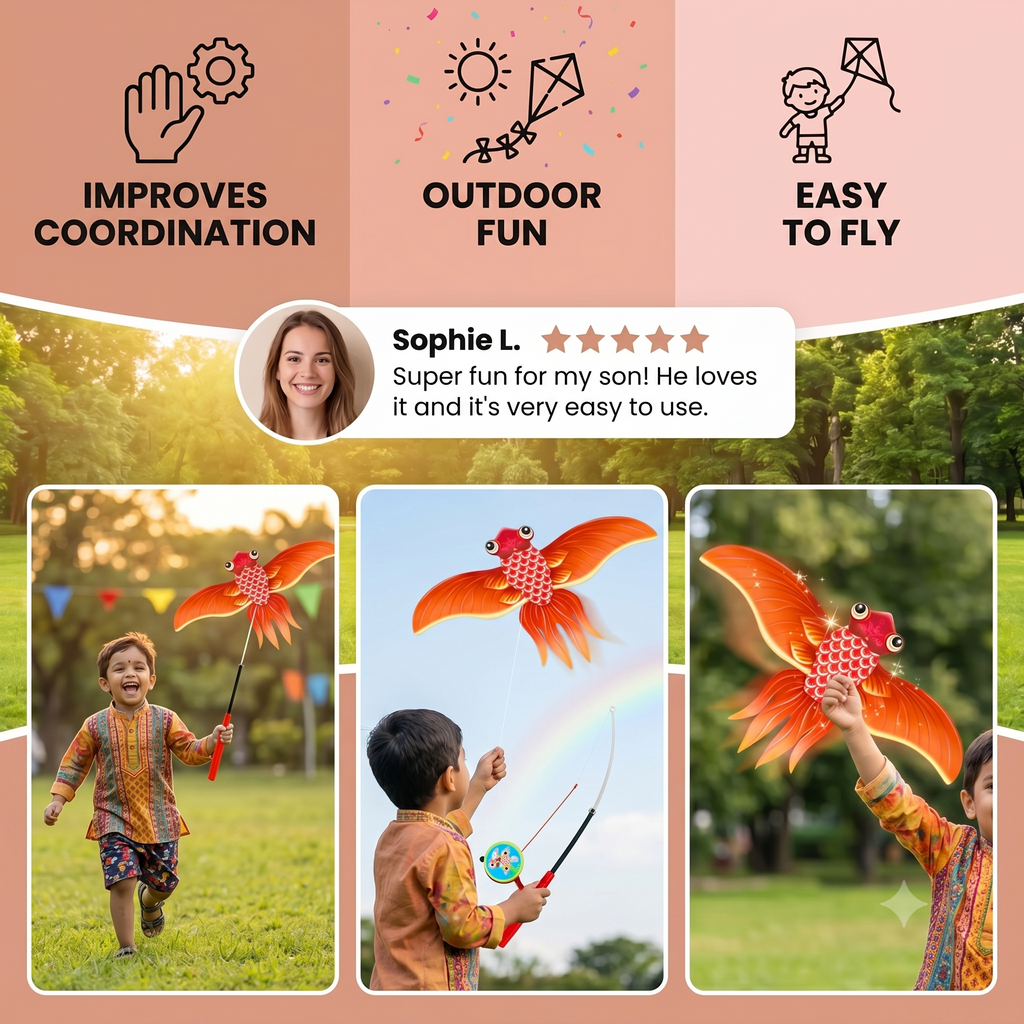 Children's flapping-wing kite | Improve Motor Skills