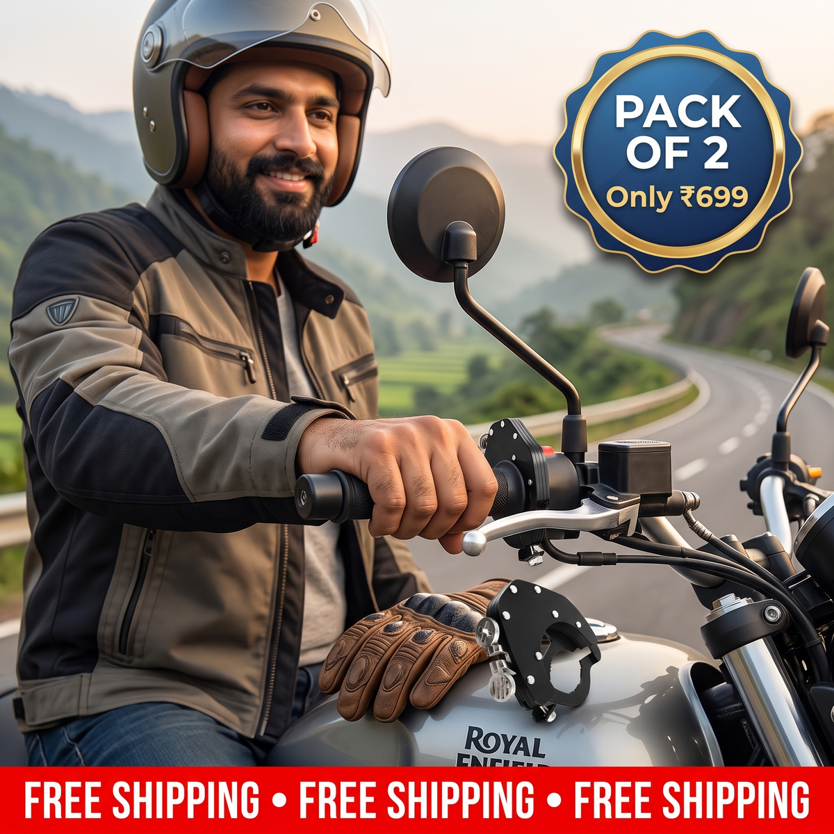 Motorcyle Cruise-Control | Long Distance Throttle Lock | Suitable For All Motorcylces