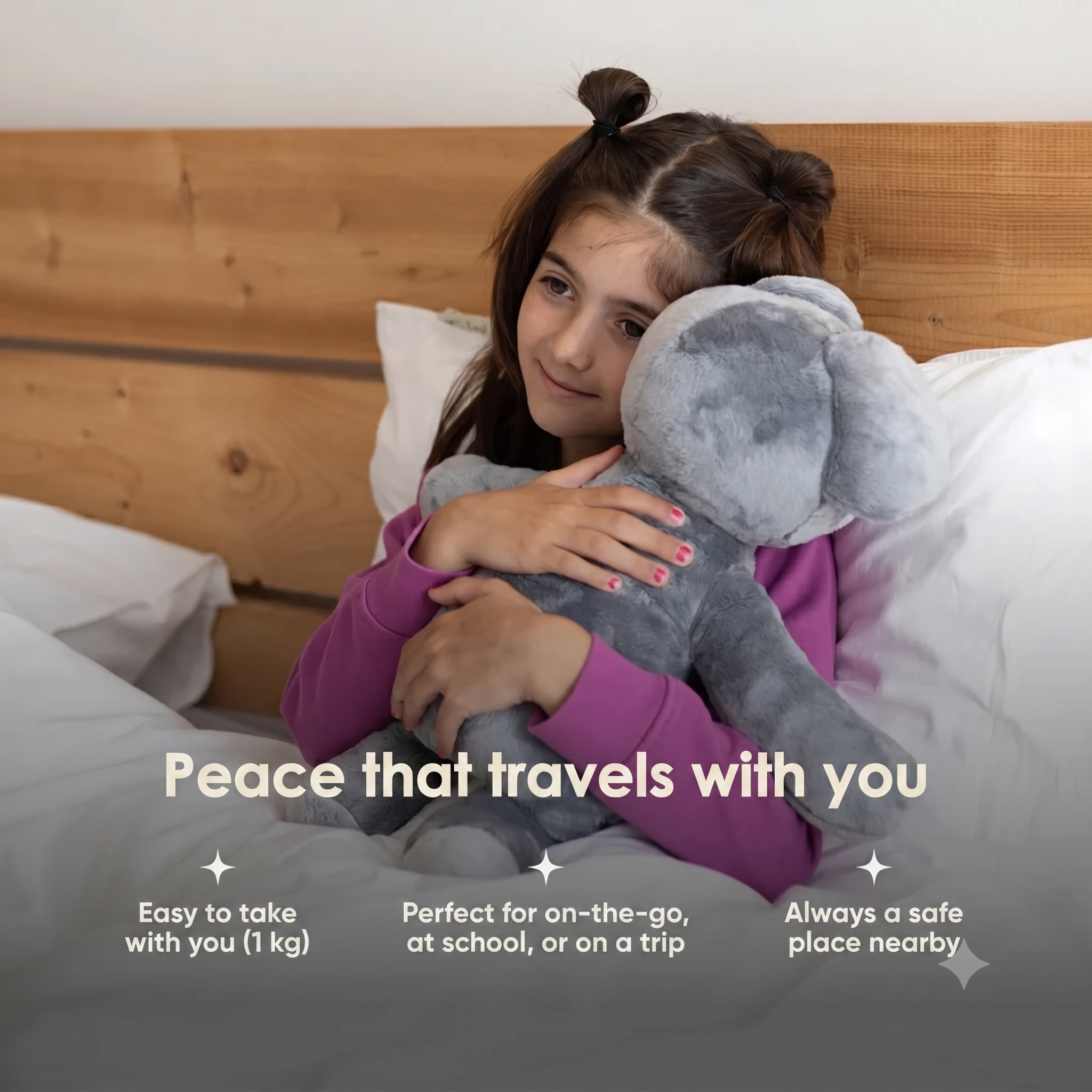 Weighted Plush Toy Companion | Hugs Back