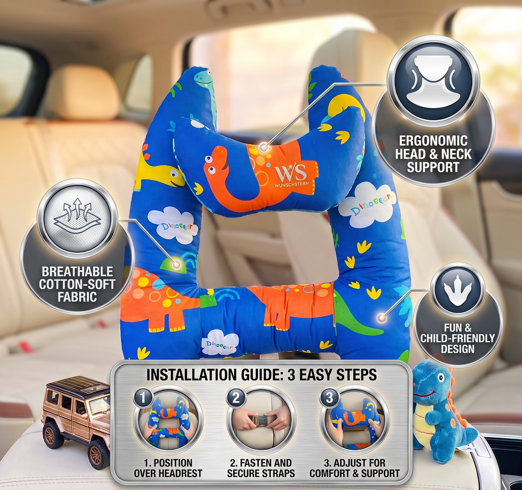 Cozy Car Cushion | For Safety & Comfort