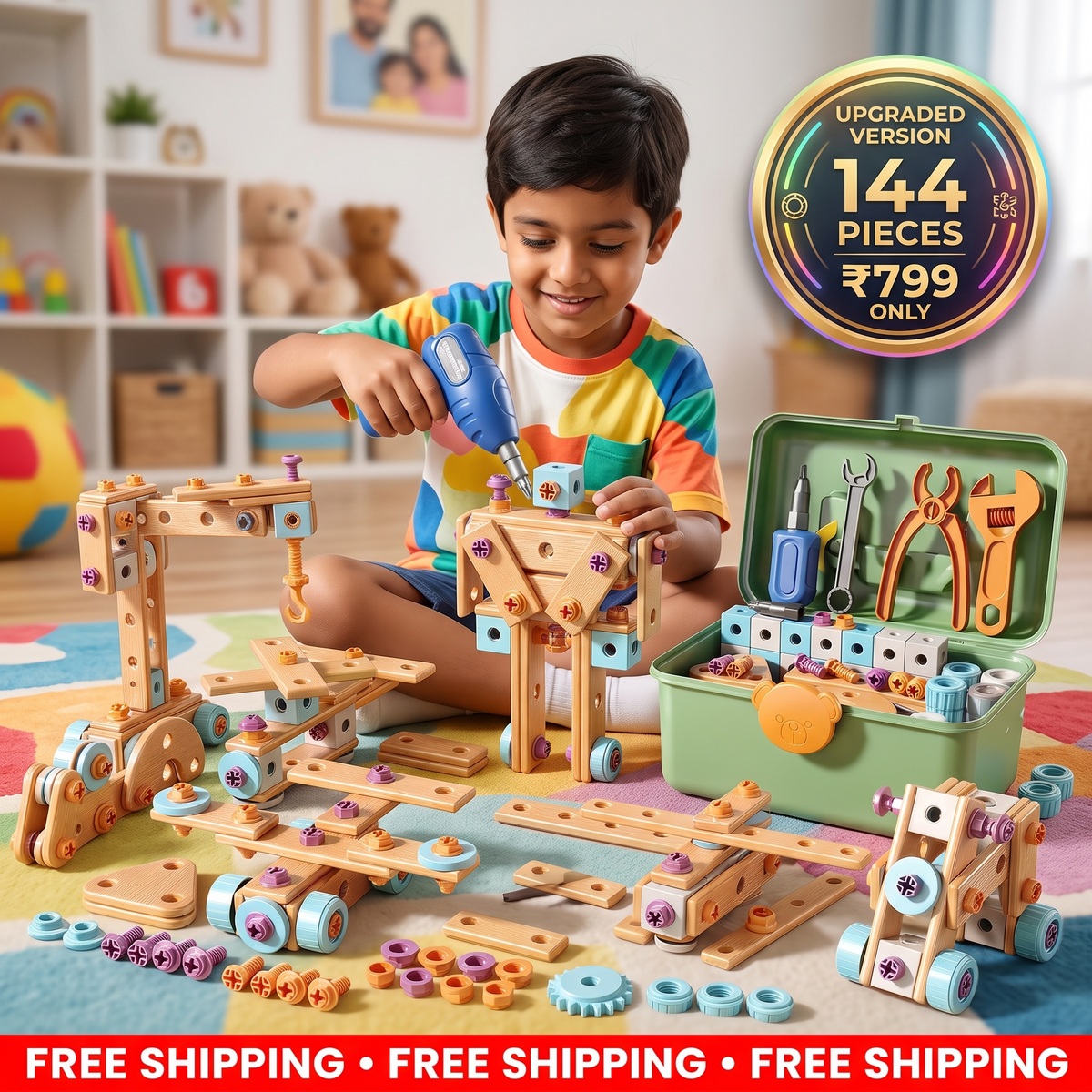 DIY Children's Creative Tool-Kit | Improve Practical Skills