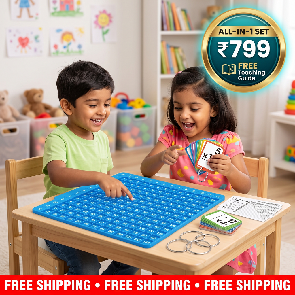 Interactive Math Practice Kit | Set of 332 Pcs