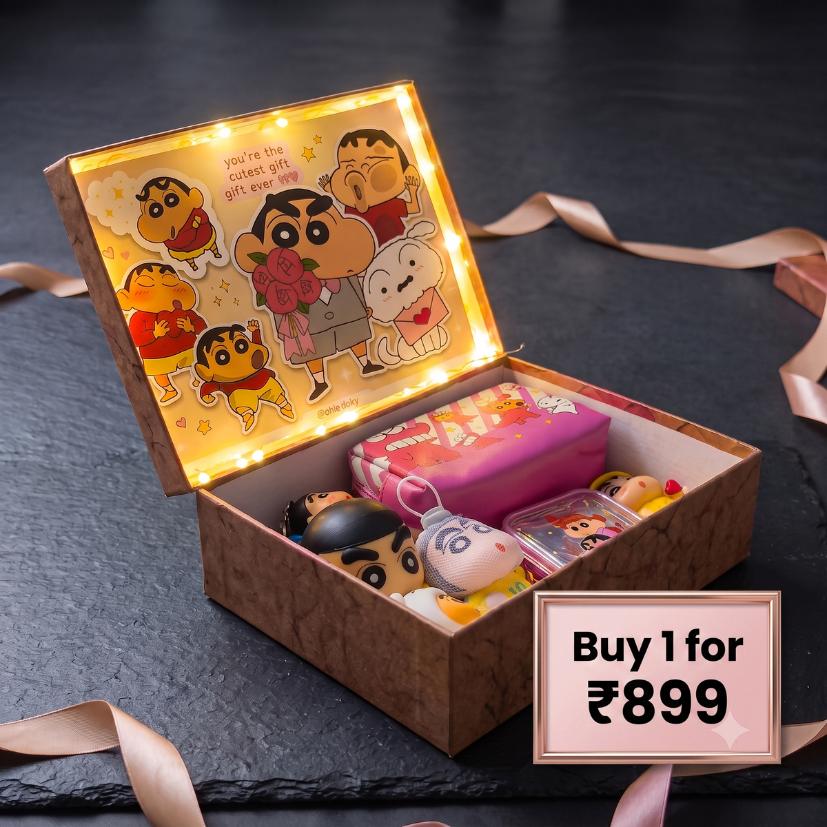 Shinchan Gift Hamper | With LED Display