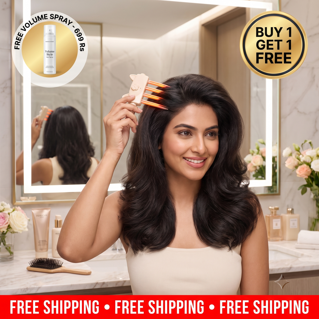 Cordless Heated Hair Volumizer | FREE Volume Hair Spray
