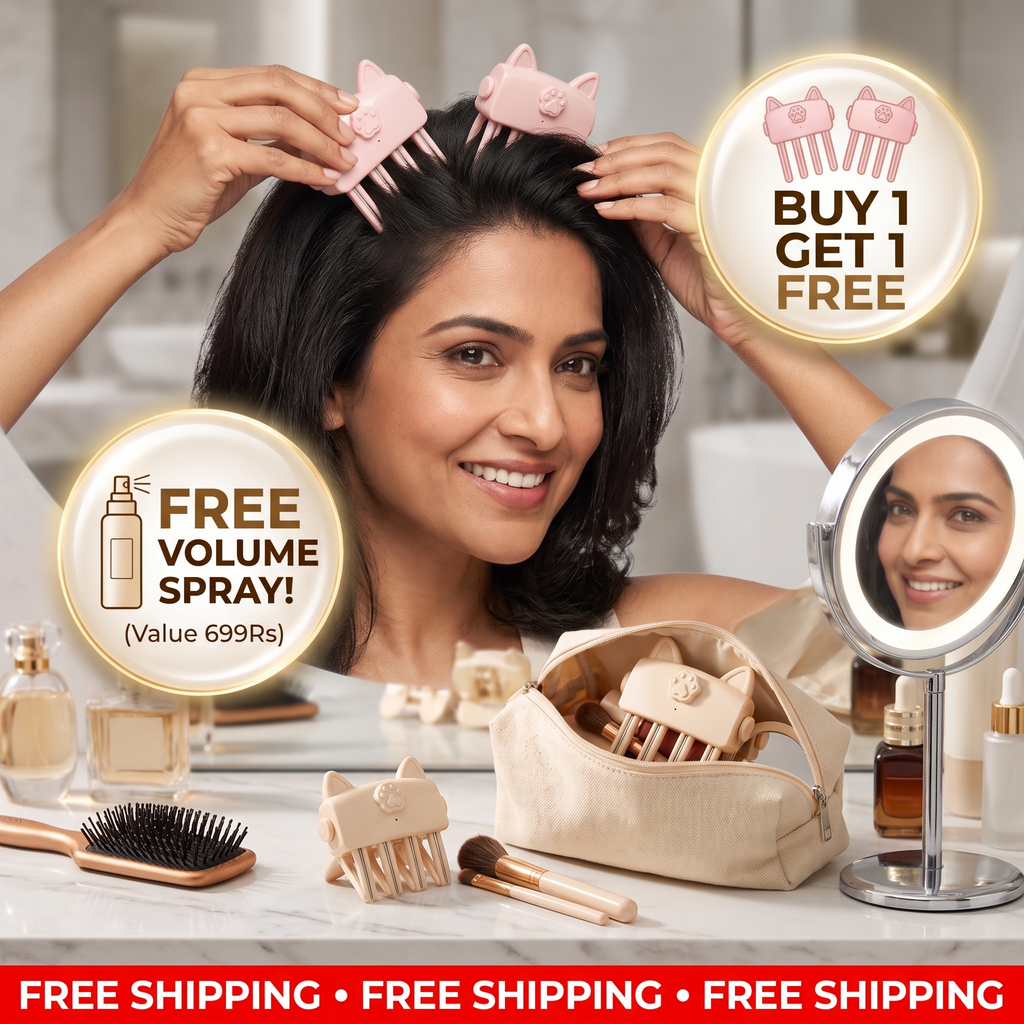 Cordless Heated Hair Volumizer | FREE Volume Hair Spray