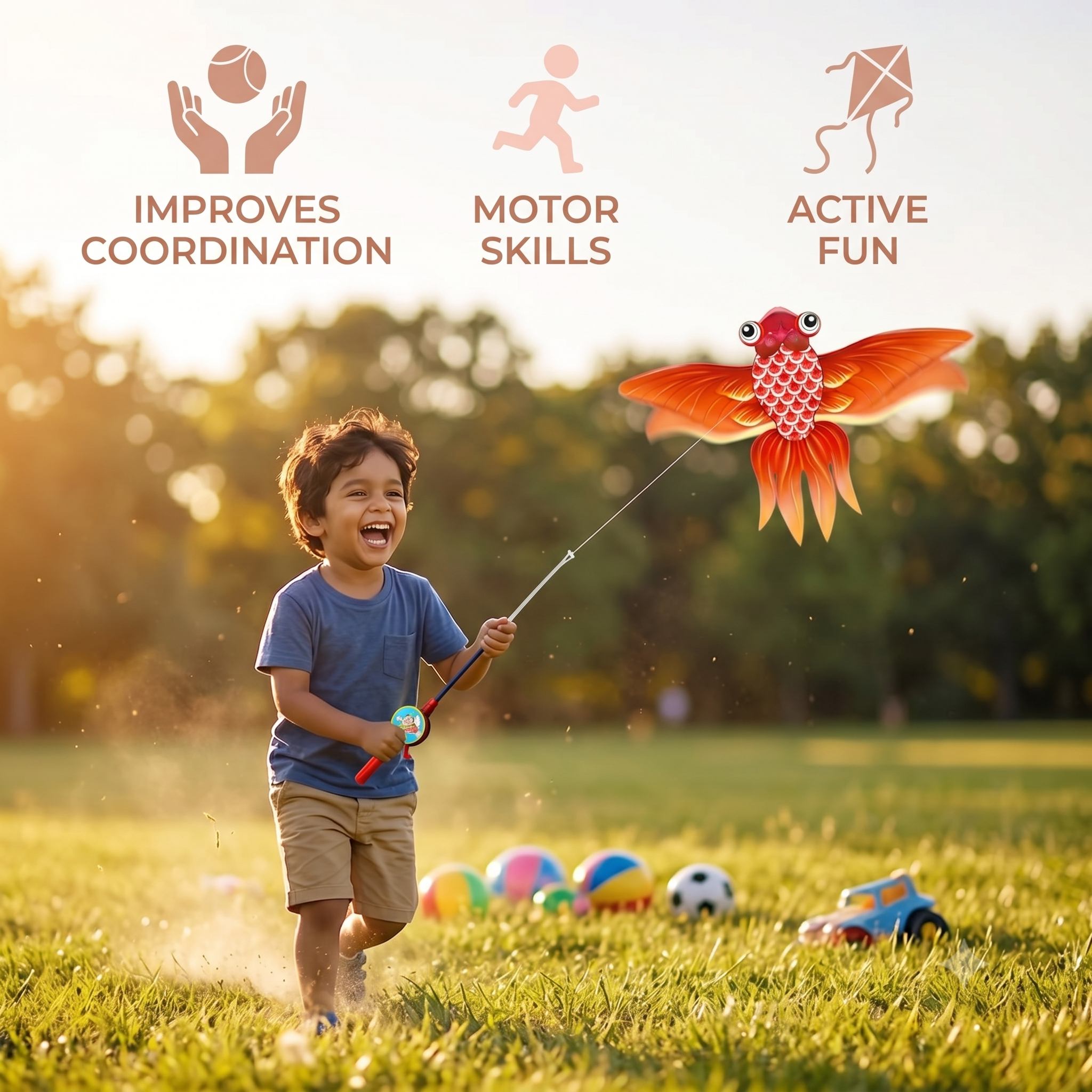 Children's flapping-wing kite | Improve Motor Skills