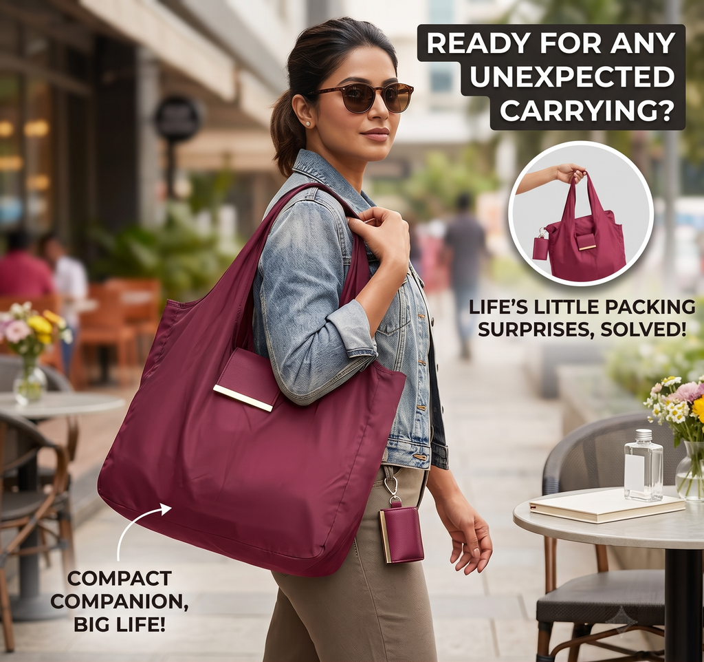 Expandable Keychain Tote Bag | Buy 1 Get 1 FREE