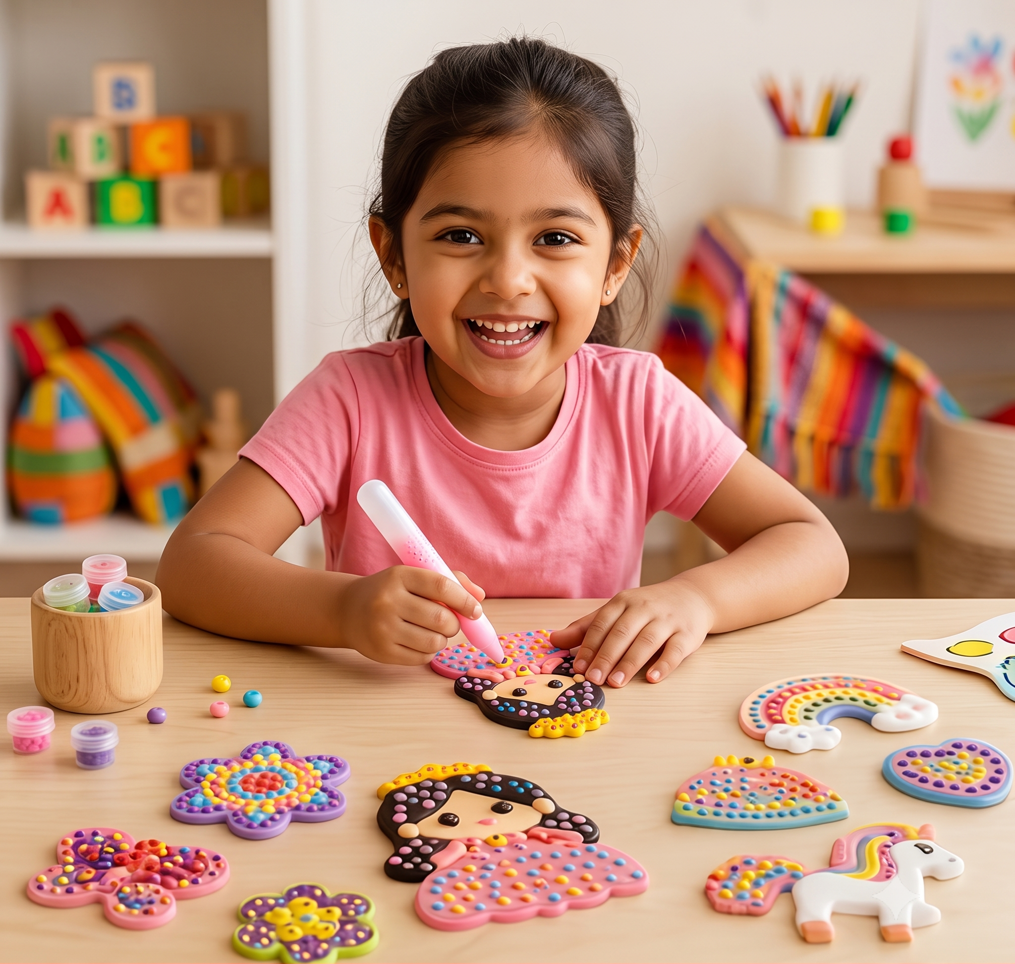 DIY Magical Bead Painting Set | Boosts Creativity & Motor Skills
