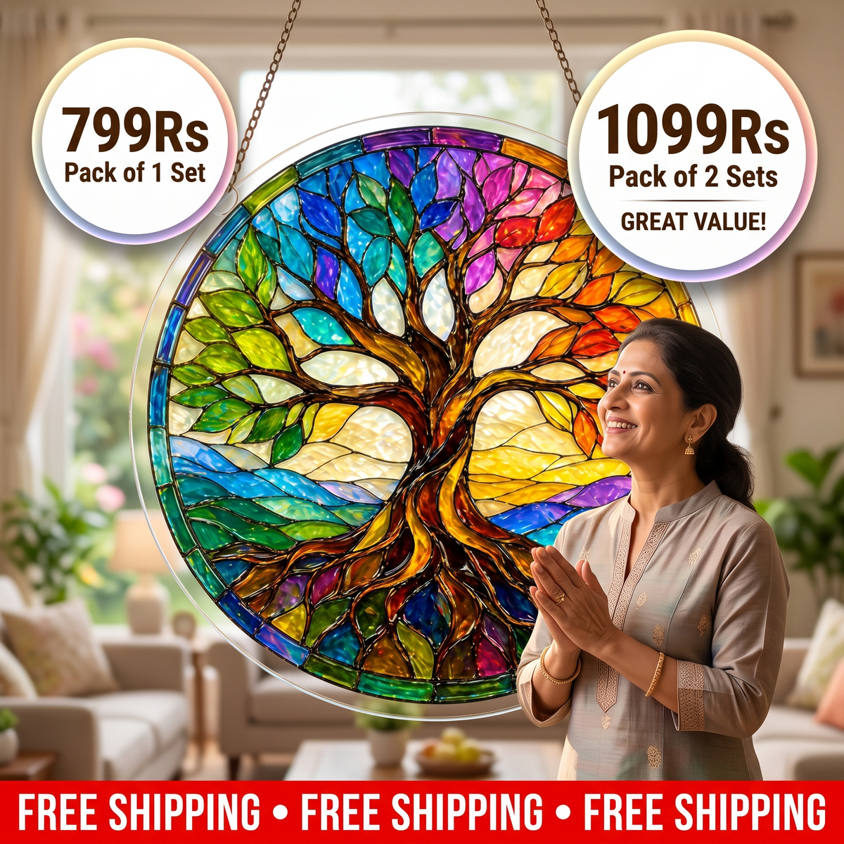 Acrylic Jigsaw Puzzle Set | With Sun-Light Glow