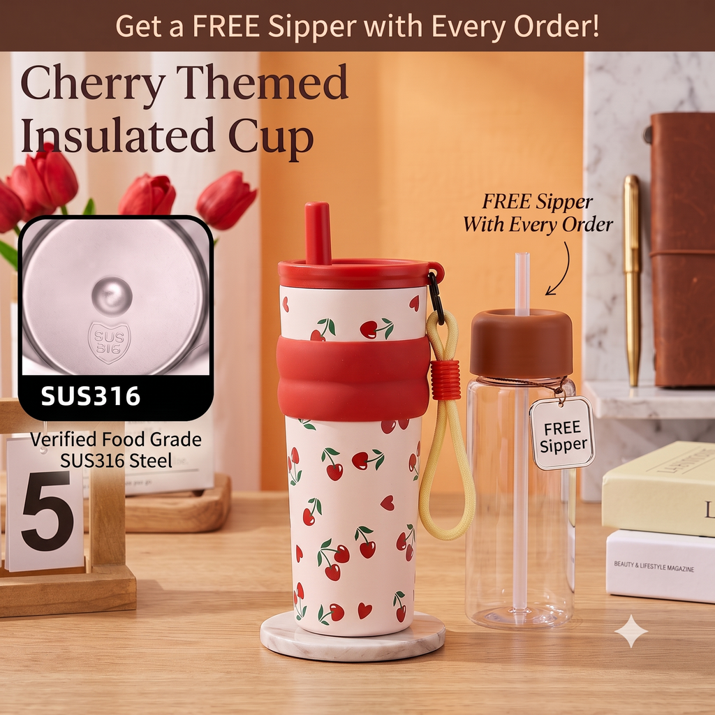 Aesthetic Pintresty Tumbler | With FREE Sipper