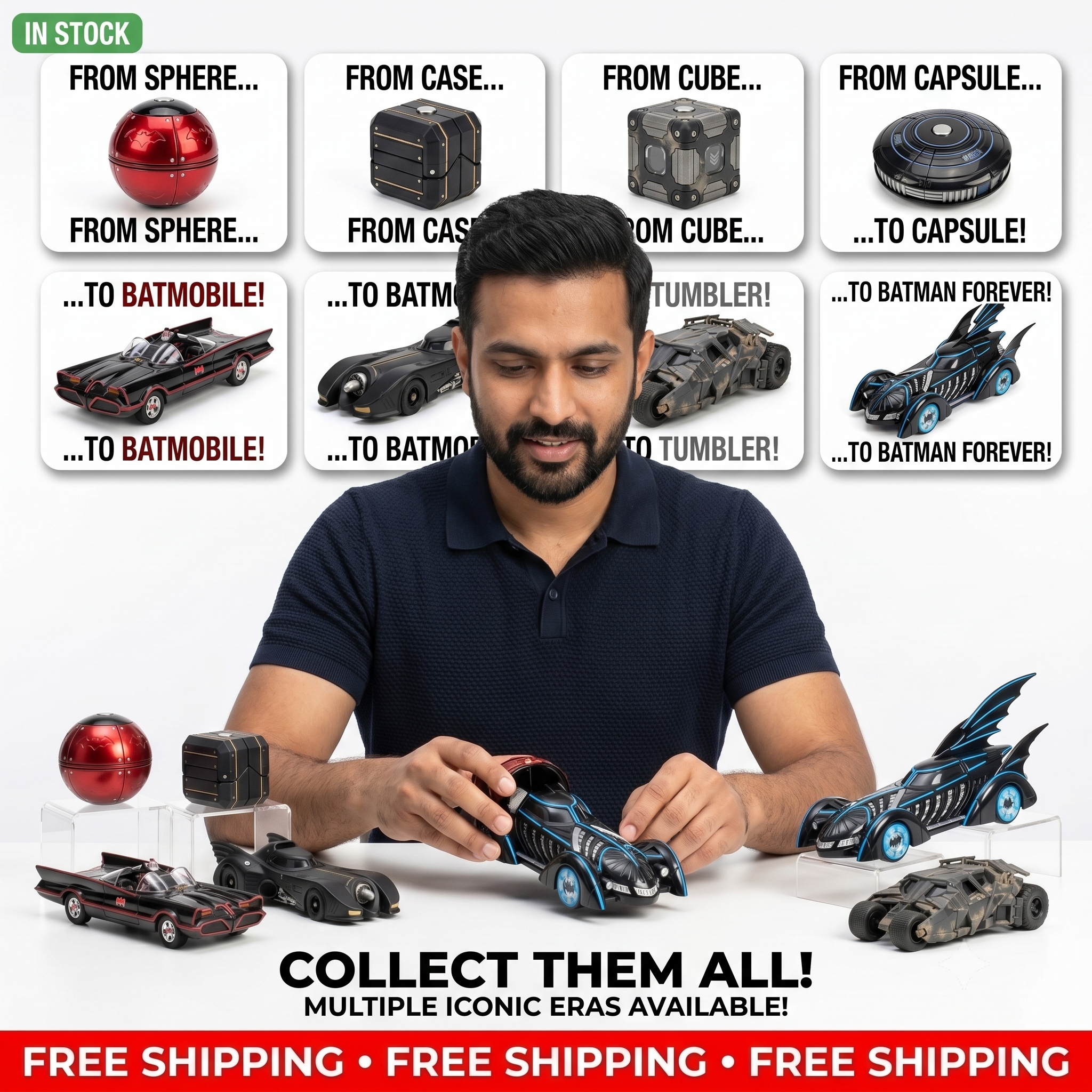 Batmobile | One Touch Transformation | Collector's Item