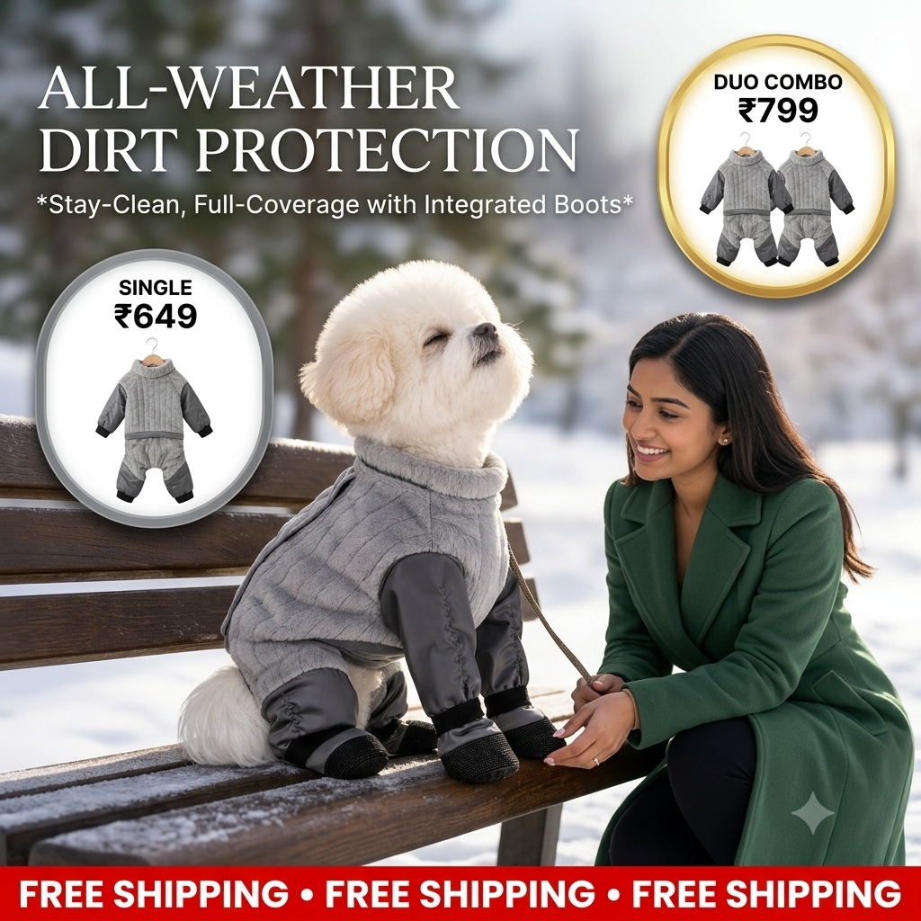 Full-Body Dog Protective Suit | Waterproof & Non-Slip