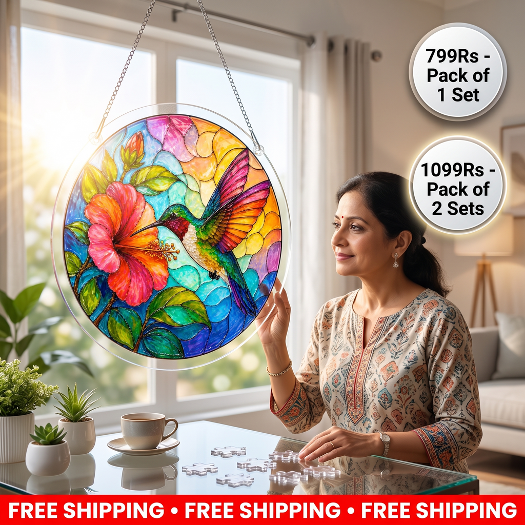 Acrylic Jigsaw Puzzle Set | With Sun-Light Glow
