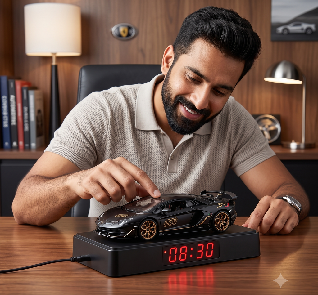 Hypercar Alarm Clock | Realistic Engine Sound