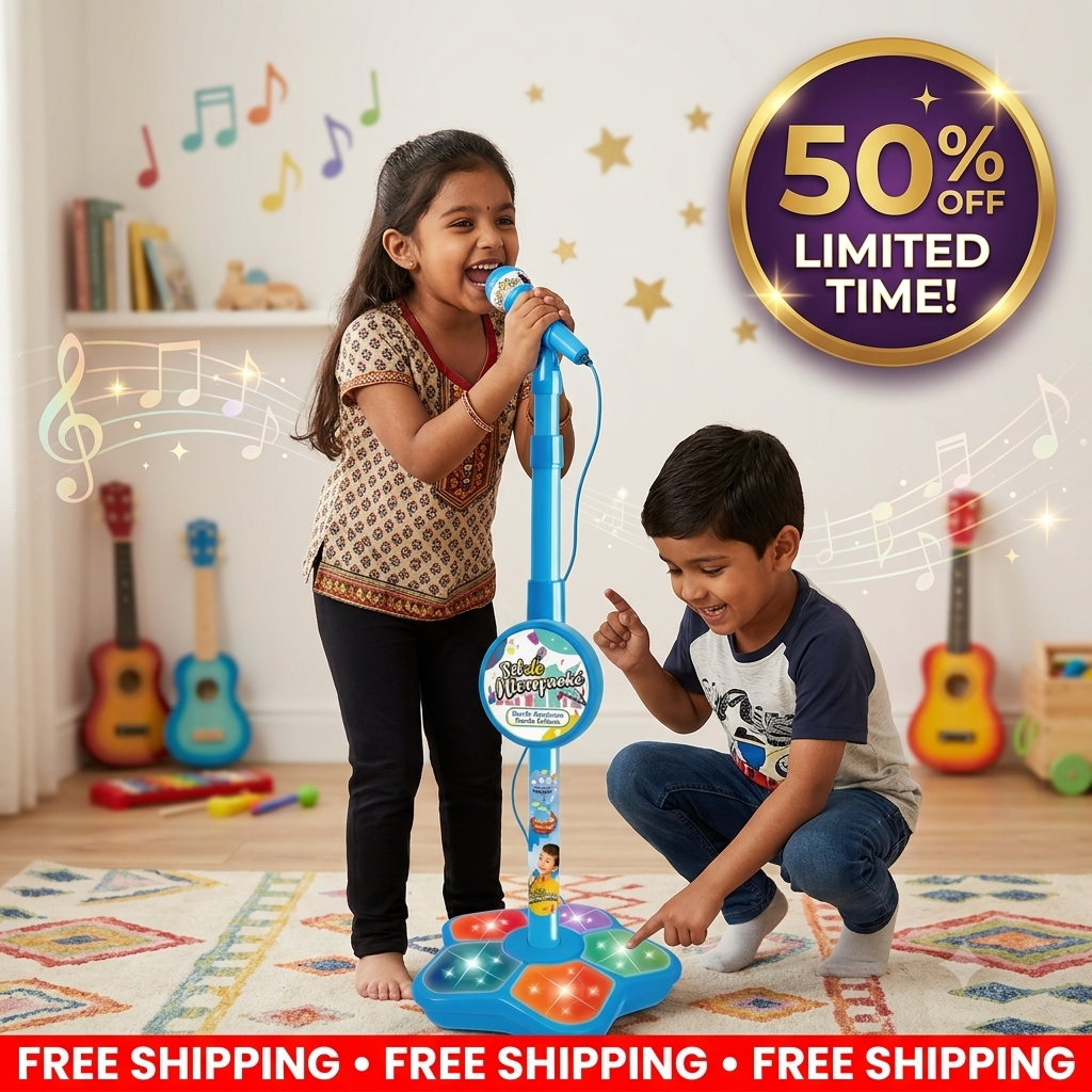 Karaoke Set For Kids | Musical Educational Game