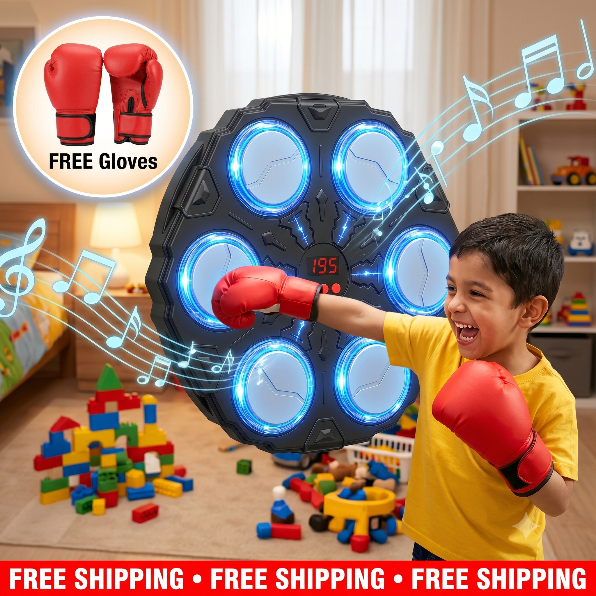 Rhytmic Boxing Machine  Builds Confidence & Keeps You Active