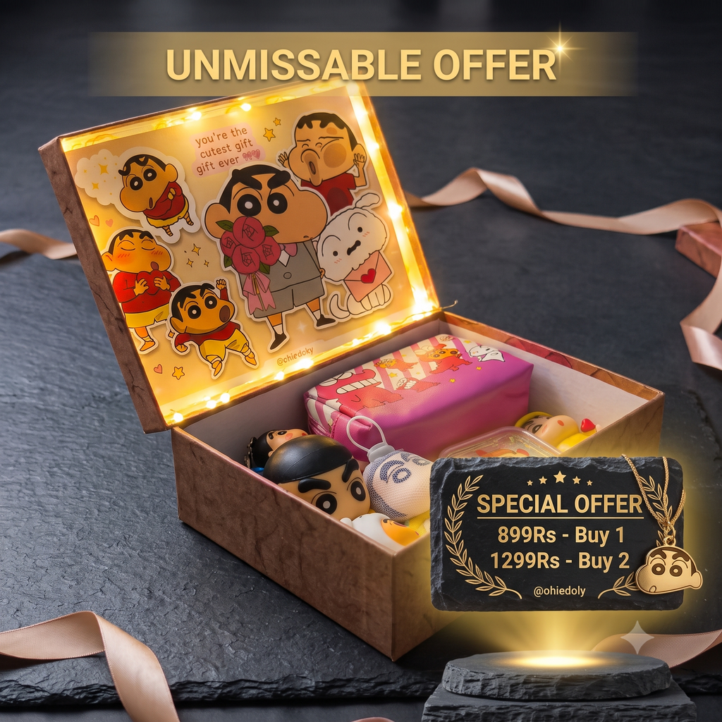 Shinchan Gift Hamper | With LED Display