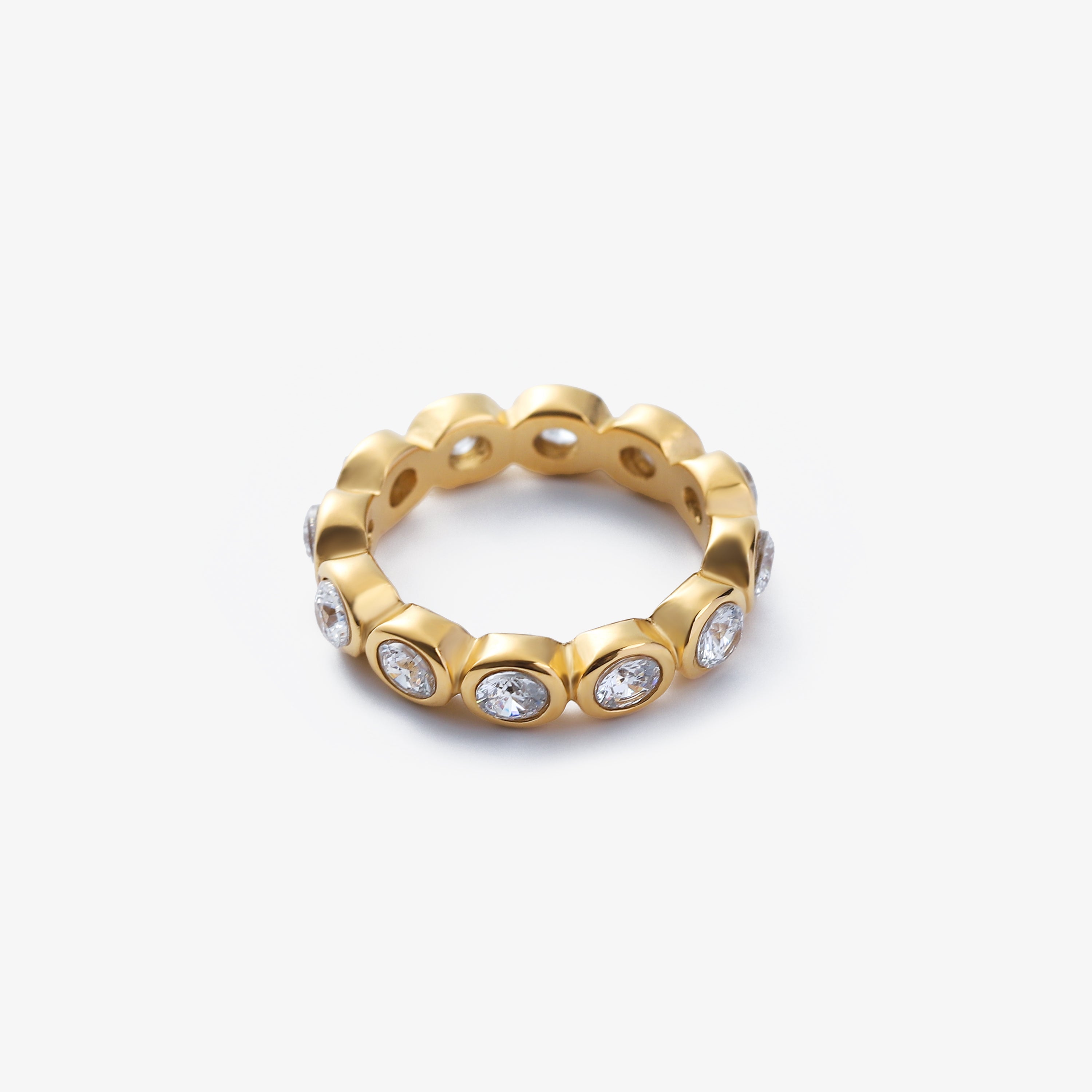 Round Diamond Eternity Ring