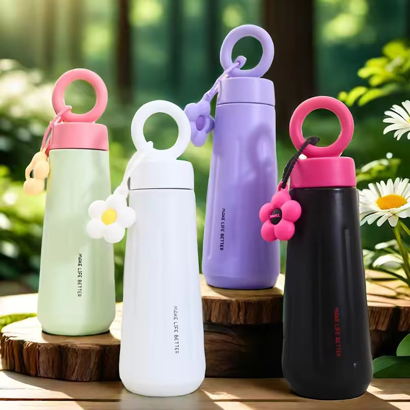 Flower Insulated Bottle - 500 ML | Buy 1 Get 1 FREE