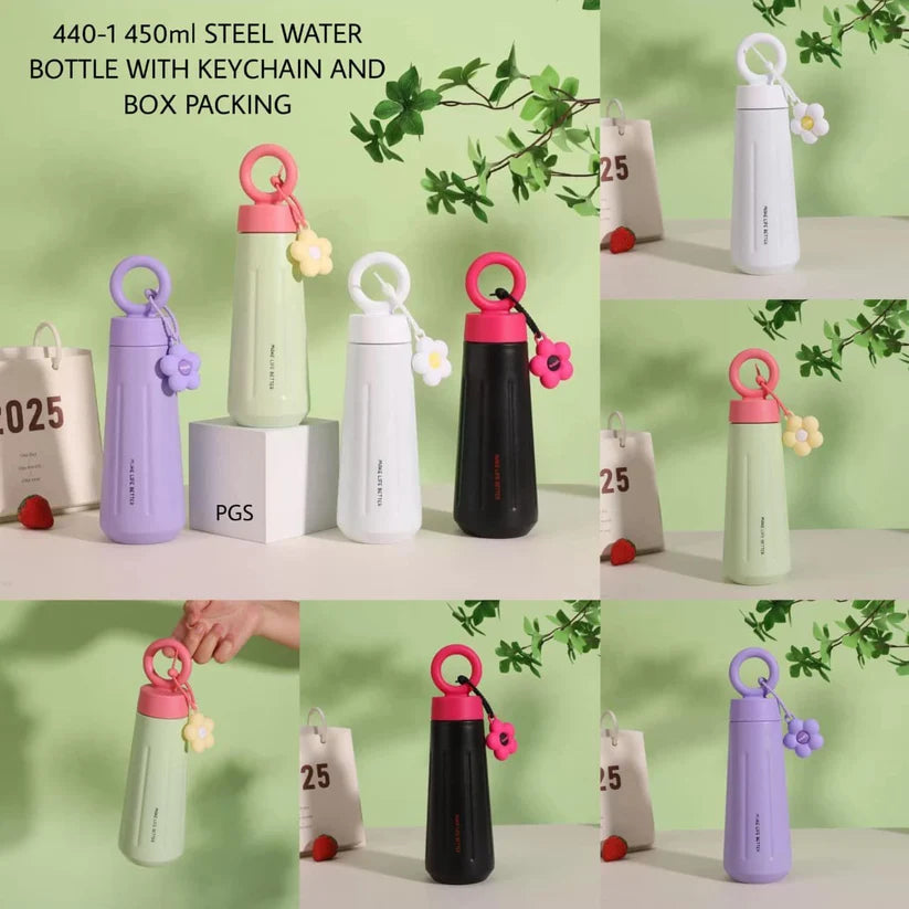 Flower Insulated Bottle - 500 ML | Buy 1 Get 1 FREE