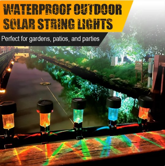 Waterproof Outdoor Solar String Lights | Perfect For Monsoon